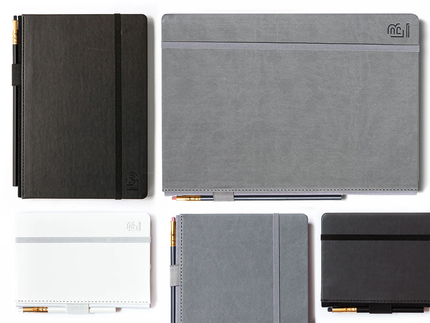 BlackWing Slate Notebook Black | Blank Paper Medium