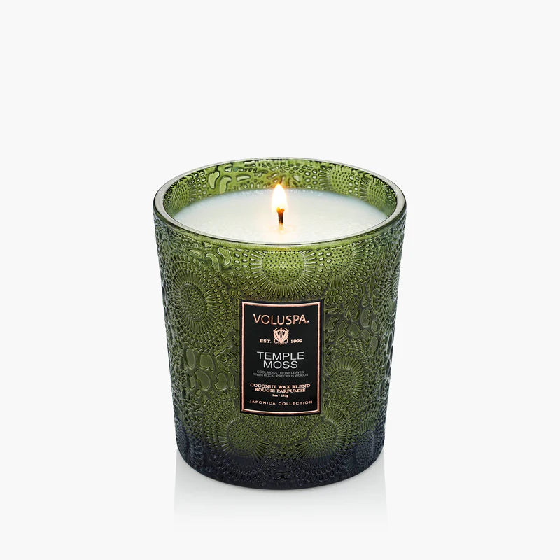 Voluspa Temple Moss 9.5 oz Classic Candle