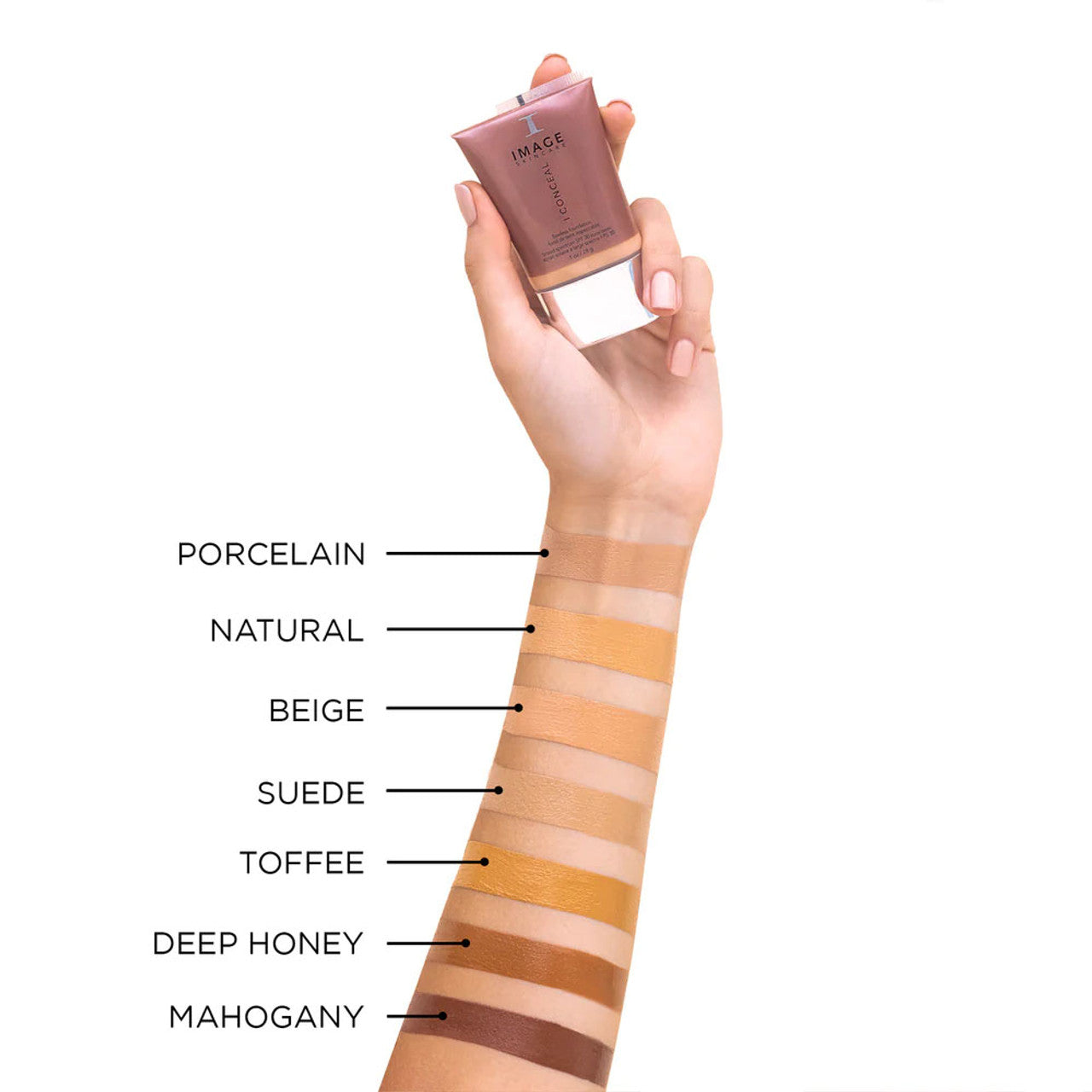 Image Skincare I Conceal Flawless Foundation Porcelain 1oz NEW FAST SHIP