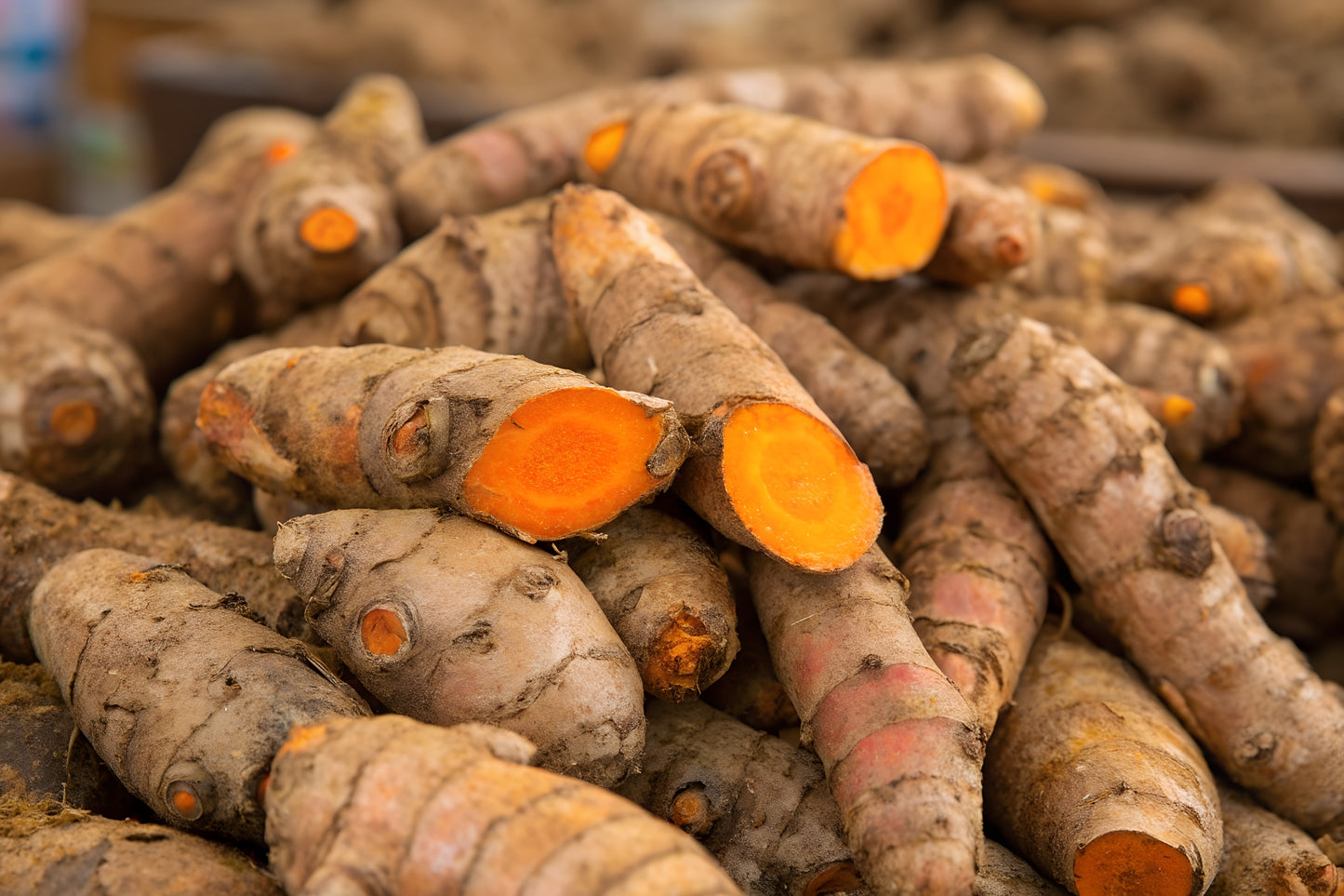 Fresh Organic Turmeric Root by RawJoy