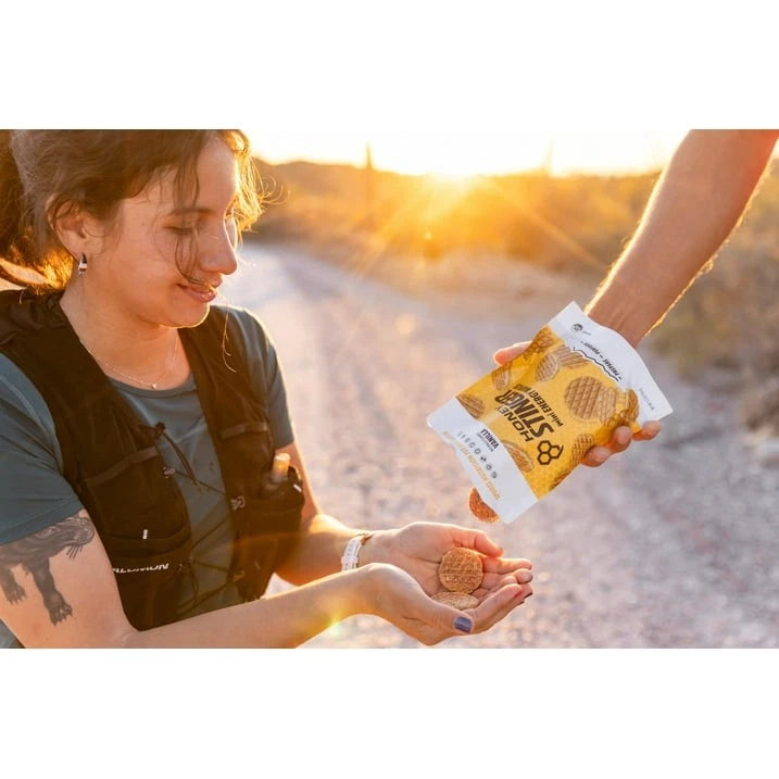 Honey Stinger Mini Vanilla Waffle Bars 5.3 oz bag ( Case Pack of 5)