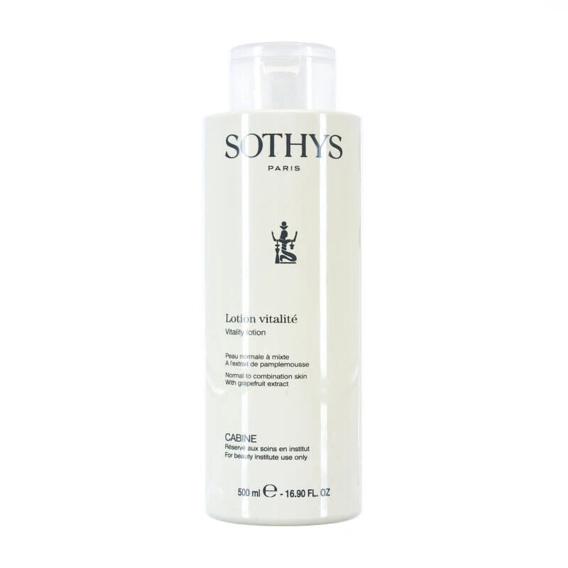 Sothys Vitality Lotion 16.90oz/500ml Proffesional