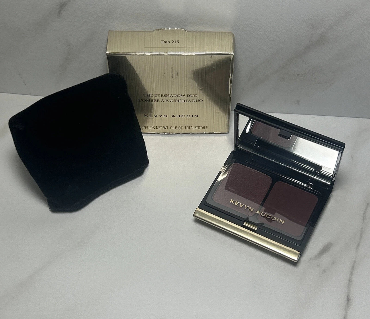 KEVYN AUCOIN - THE EYE SHADOW DUO - DUO # 215- 0.16 OZ