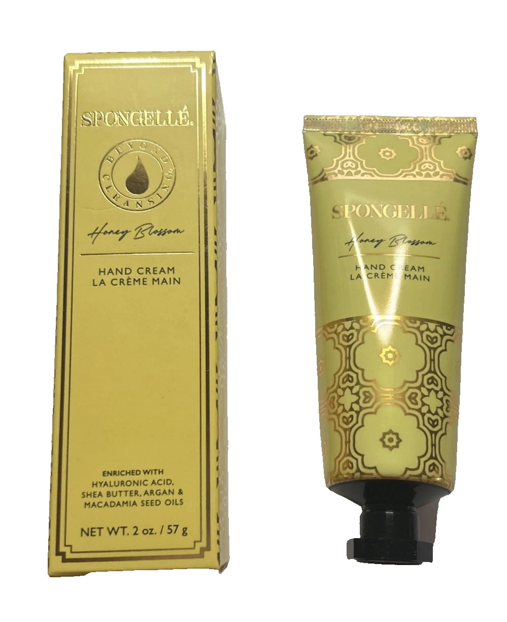 Spongelle Honey Blossom Hand Cream 2 Oz /57g Brand New in Box