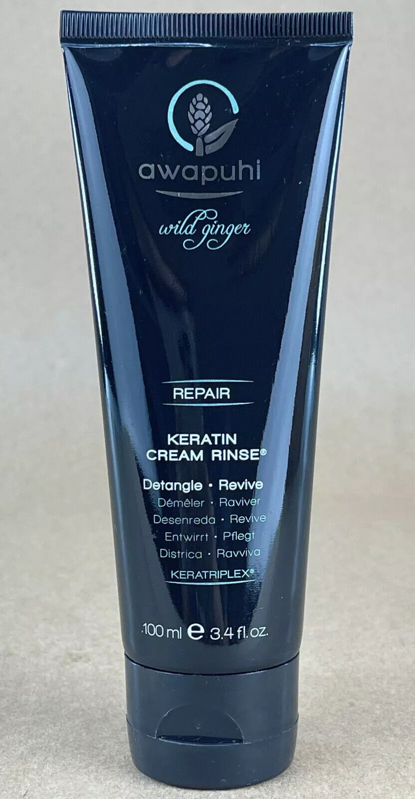 Paul Mitchell Awapuhi Wild Ginger Keratin Cream Rinse - Detangle, Revive, 3.4 oz