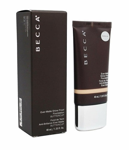 Becca Matte Skin Shine Proof Foundation, Buttercup, 1.35 Ounce
