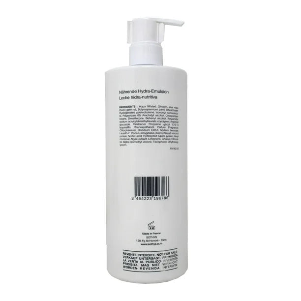 Sothys Hydra Nourishing Body Lotion 16.9oz/500ml PRO