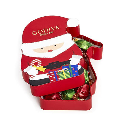 Santa Box With Chocolate Truffles, 8 pc.