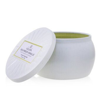 Voluspa Bourbon Vanille Petite Tin Candle, 4 Ounces