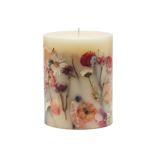Rosy Rings Apricot Rose Candle - 5.5