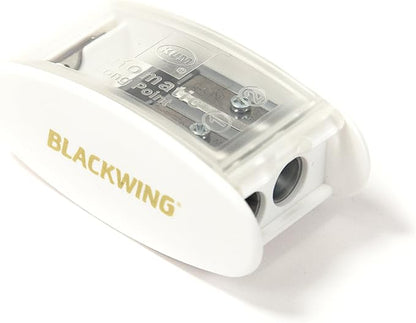 Palomino Blackwing Two-Step Long Point Sharpener White