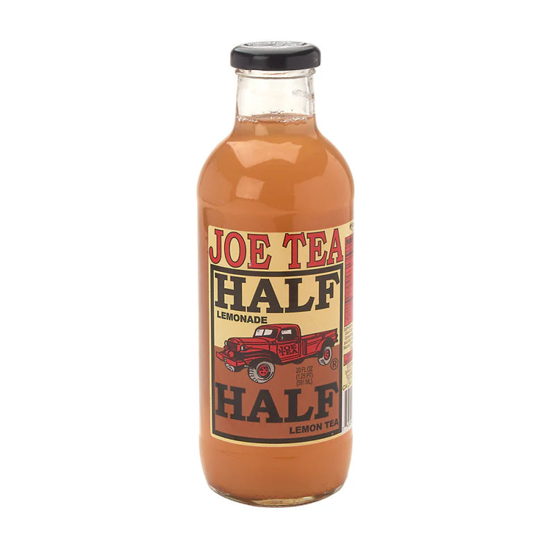 Joe Tea Half & Half, 18 oz Plastic Bottles (Case Pack of 12)