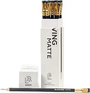 Palomino Blackwing Matte Pencils - 12 Count Black
