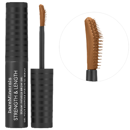 bareMinerals Strength & Length Serum-Infused Brow Gel 0.16oz/ 5ml - Honey