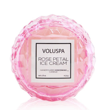 Voluspa Rose Petal Ice cream Macaron Candle
