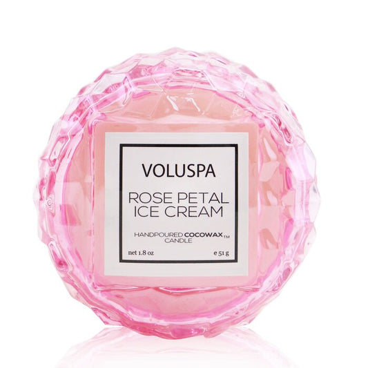 Voluspa Rose Petal Ice cream Macaron Candle