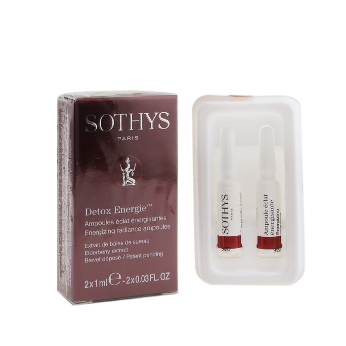 Sothys Detox Energie Energizing Radiance Ampoules 2x0.03oz/1ml