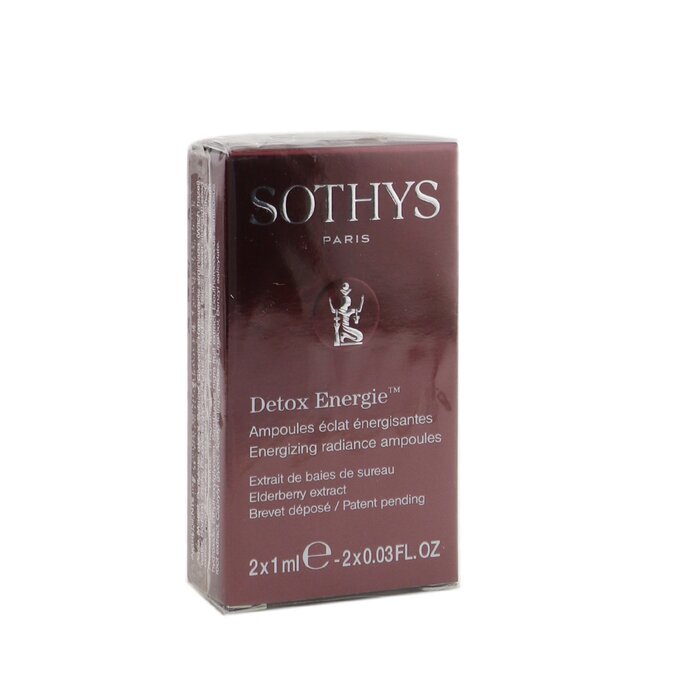Sothys Detox Energie Energizing Radiance Ampoules 2x0.03oz/1ml