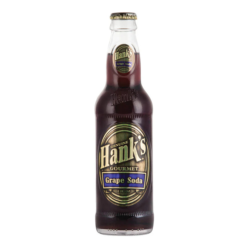 Hank’s Soda Grape 12 oz 24 Pack