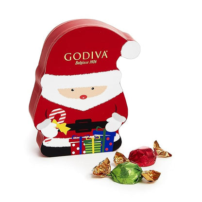 Santa Box With Chocolate Truffles, 8 pc.