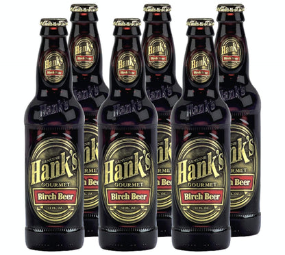 Hank’s Soda Birch Beer 12 oz 12 Pack of 6