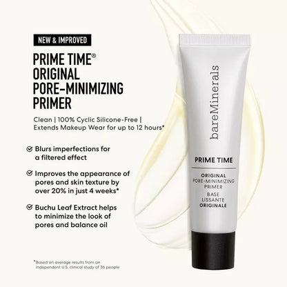 Bareminerals Prime Time Original Pore-Minimizing Primer - 1 Fl Oz