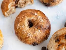 RawJoy Delicious Fresh New York Chocolate Caramel Bagel