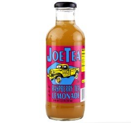 Joe Tea Raspberry Tea Lemonade 20 oz Glass Bottle ( Case Packof 12)