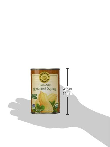 Farmers Market Organic Butternut Squash Puree 15oz Can (Case Pack of12)