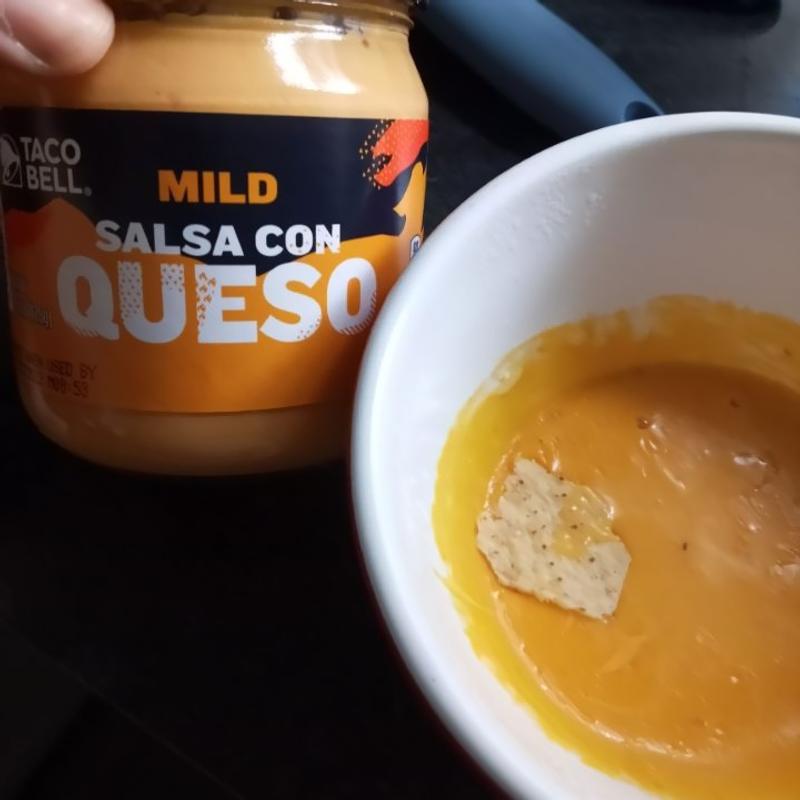 Taco Bell Mild Salsa Con Queso Cheese Dip, 15 oz Jar (Case Pack of 12)