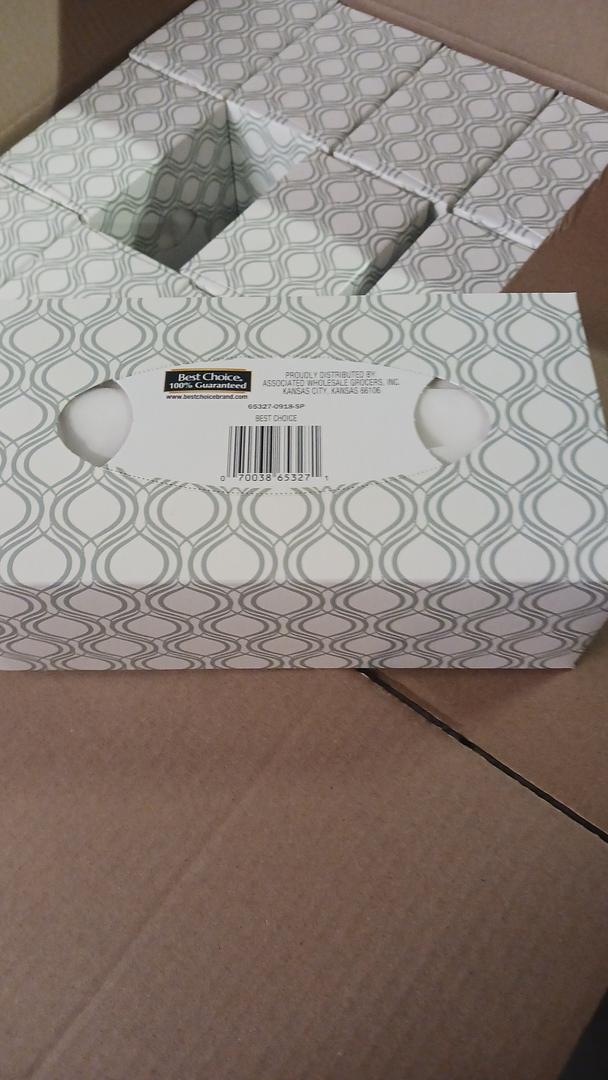 Best Choice Facial Tissues 160 ct 2- Ply