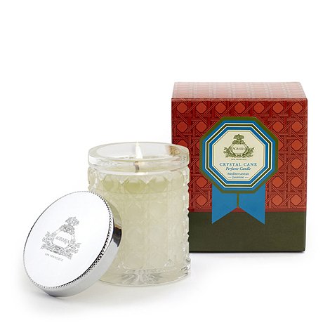 Agraria Crystal Cane Candle Mediterranean Jasmine 3.4 oz