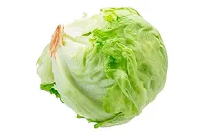 Fresh Iceberg Lettuce by RawJoy Farms
