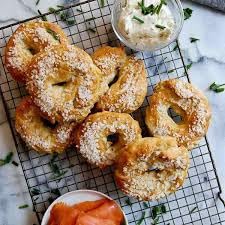 RawJoy Delicious Fresh Baked New York Classic Salted Bagel