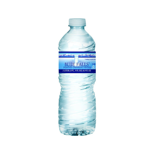 Blue Falls Spring Water 16.9 oz bottles (Case Pack of 24)