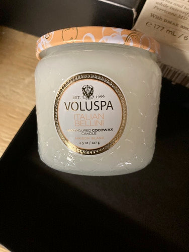 Voluspa Italian Bellini Votive Glass Jar