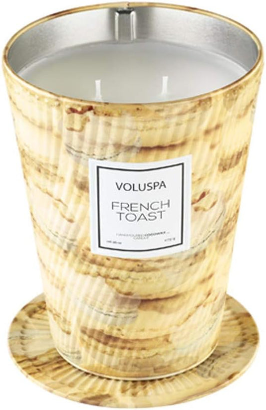 Voluspa New French Toast 26 Ounce 2 Wick Candle