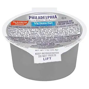 Philadelphia cream cheese 1 oz cups 100 per box