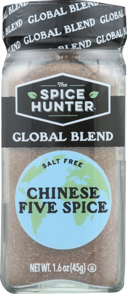 Spice Hunter, Chinese 5 Spice, 1.6 Ounce Jar - Pack of 6
