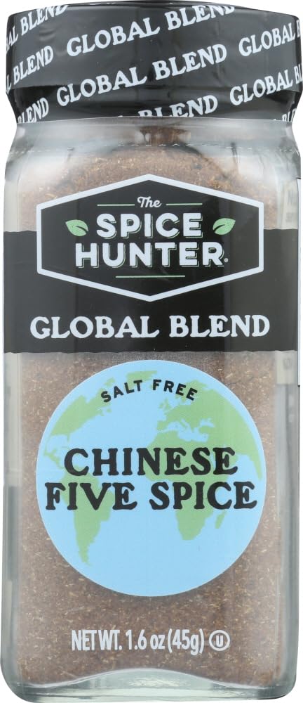 Spice Hunter, Chinese 5 Spice, 1.6 Ounce Jar - Pack of 6