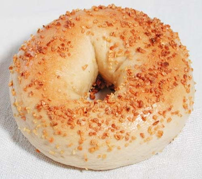 RawJoy Delicious Fresh New York Garlic Bagel