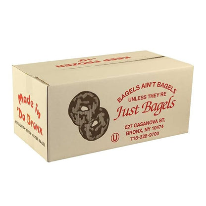 Just Bagels Sesame Bagel, 4 Ounce - 48 per case.