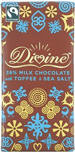 Divine Chocolate Milk With Toffee and Sea Salt Pack of 12