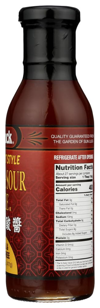 Sun Luck Sauce, Sweet and Sour, 14.5 Ounce (Pack of 6)