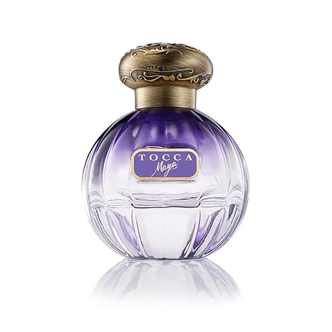 Tocca Women's Eau de Parfum, Maya Fragrance, 1.7oz (50 ml) - Warm Floral, Wild Iris, Blackcurrant, Patchouli Heart - Hand-Finished Bottle
