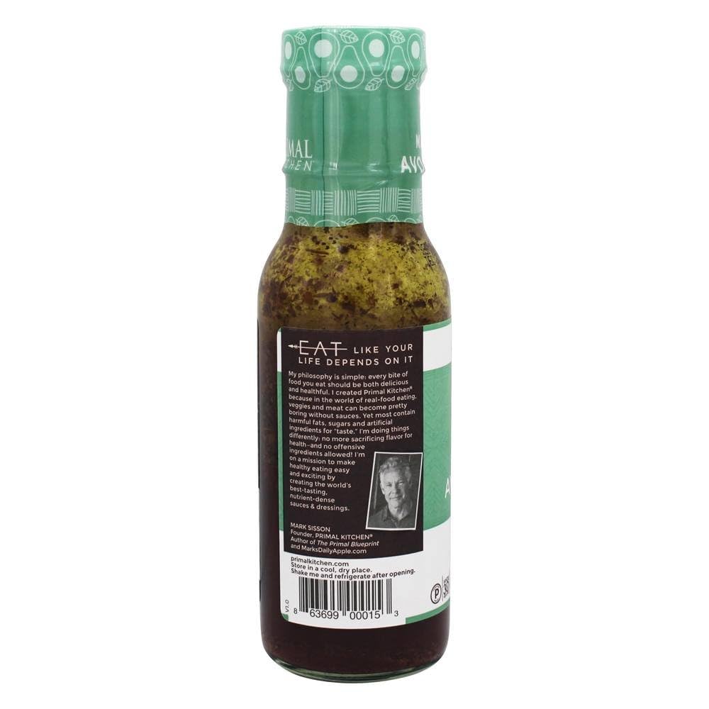 Primal Kitchen Greek Vinaigrette Made with Avocado Oil (Pack Of 6)