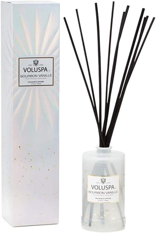 Voluspa Bourbon Vanille Fragrant Oil Diffuser 6.5 oz
