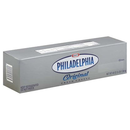 Philadelphia cream cheese 3 lb loaf per case