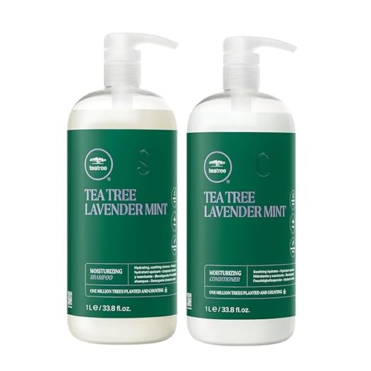 Paul Mitchell Tea Tree Shampoo 10.14 oz & Conditioning Spray Duo Lavender Mint