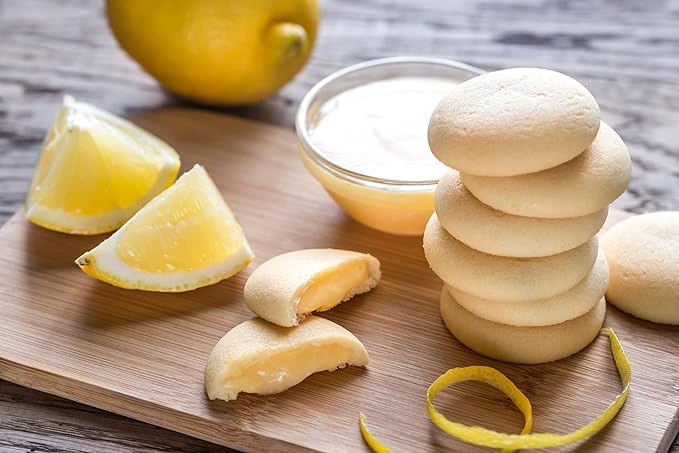 RawJoy Fresh New York City Lemon Drop Cookies